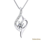 Collier Vague 45 cm — Argent 925 et Oxydes de Zirconium