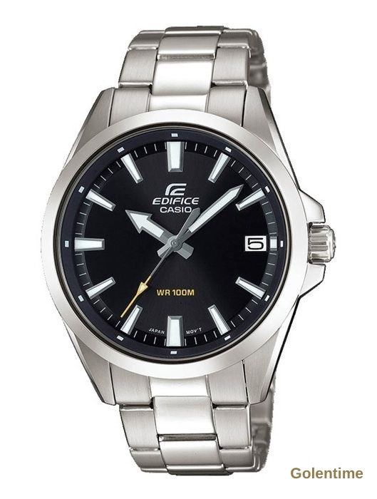 Montre Casio Edifice Grise — Acier Inoxydable, Quartz, Analogique