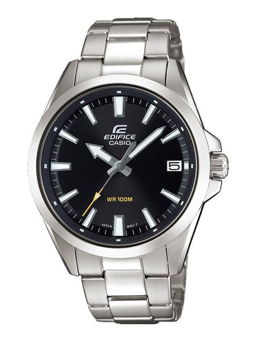 Montre Casio Edifice Grise — Acier Inoxydable, Quartz, Analogique, vue 2