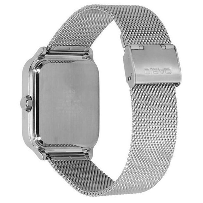 Montre Casio MTP-M305M Homme — Gris, Quartz Analogique, Bracelet Milanais, vue 3