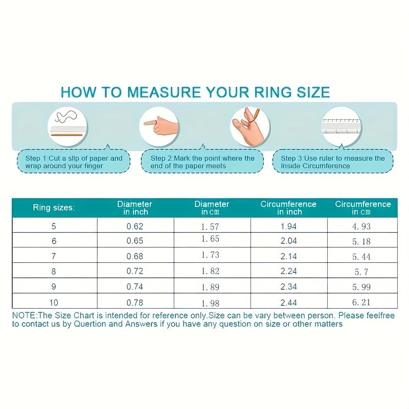 Small, simple and exquisite Women's ring Fashionable finger ring Suitable for daily wear of Women's jewelry