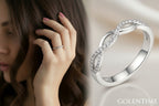 Small, simple and exquisite Women's ring Fashionable finger ring Suitable for daily wear of Women's jewelry