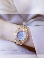 53_Femmes montres diamant or montre dames montres de luxe marque strass femmes Bracelet montres femme Relogio Feminino