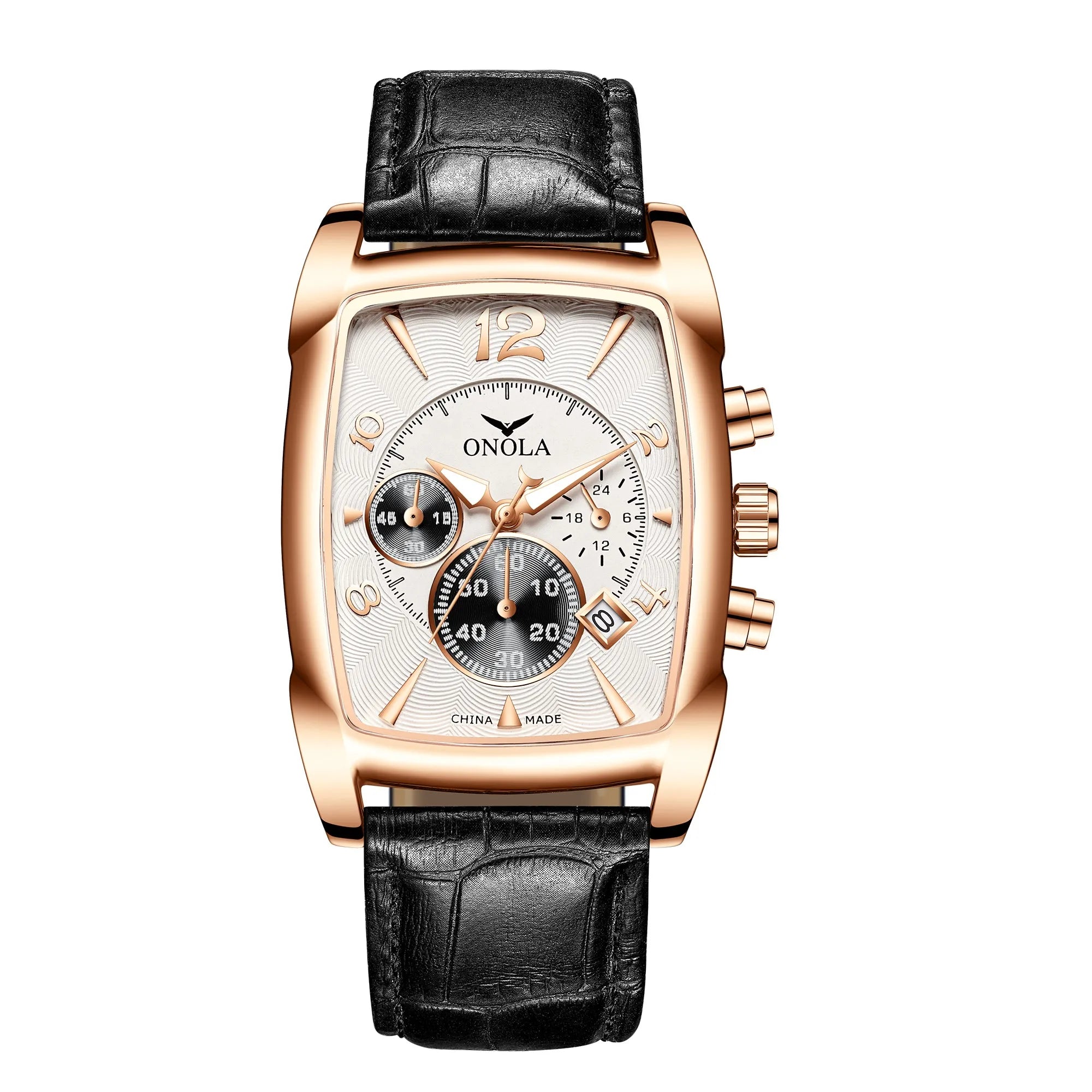 ONOLA 6818 Fashion Mens Watches Business Sports Luxury Watch Men Wrist Chronograph Watch Design Montre Homme