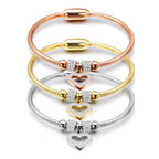 Stainless Steel Gold-Plated Bracelet with Cross Pattern Ladies Jewelry Featuring Diamond Pearl Parties Weddings Gifts Friends