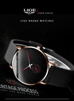 GOLENTIME Montre Homme LIGE Sport Quartz Ultra-Mince — Étanche Luxe Moderne, vue 7