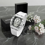 CHANCE JC-9-190G-7 Luxury Hollow Dial Automatic Watches Waterproof Sport Appearance Fashionable Skull Men Mechanical Watch