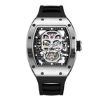 CHANCE JC-9-190G-7 Luxury Hollow Dial Automatic Watches Waterproof Sport Appearance Fashionable Skull Men Mechanical Watch