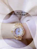 53_Femmes montres diamant or montre dames montres de luxe marque strass femmes Bracelet montres femme Relogio Feminino