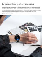 2026 New Smartwatch Women AMOLED HD Screen Always On Display Bluetooth Call IP68 Waterproof GPS Smart Men Watch For Android ios