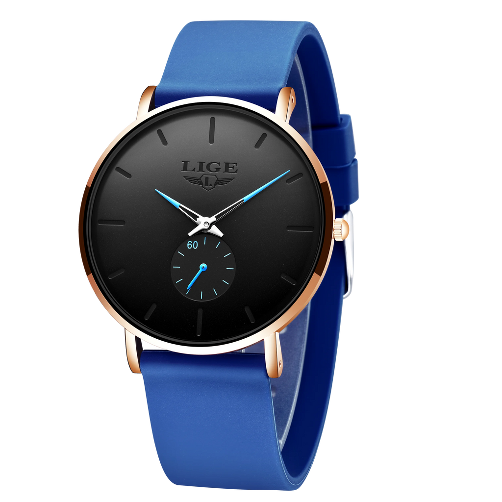 GOLENTIME Montre Homme LIGE Sport Quartz Ultra-Mince — Étanche Luxe Moderne, vue 27
