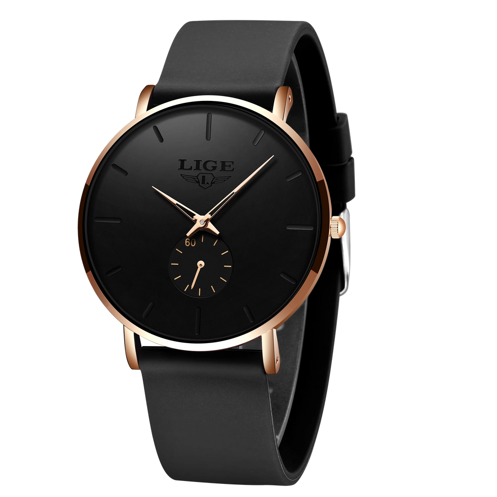 GOLENTIME Montre Homme LIGE Sport Quartz Ultra-Mince — Étanche Luxe Moderne, vue 28