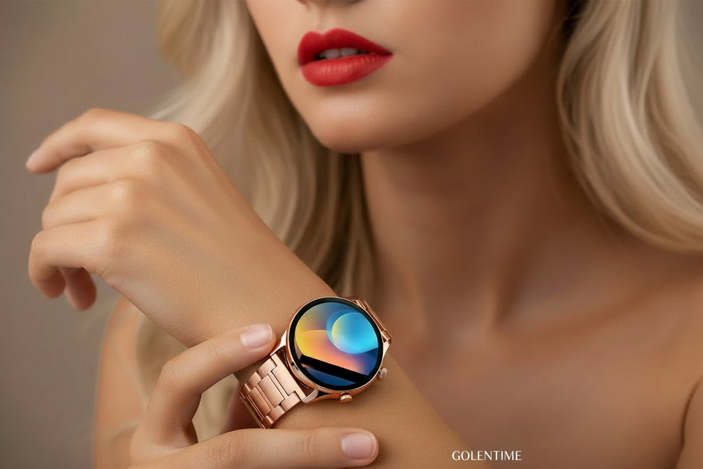 2026 New Smartwatch Women AMOLED HD Screen Always On Display Bluetooth Call IP68 Waterproof GPS Smart Men Watch For Android ios