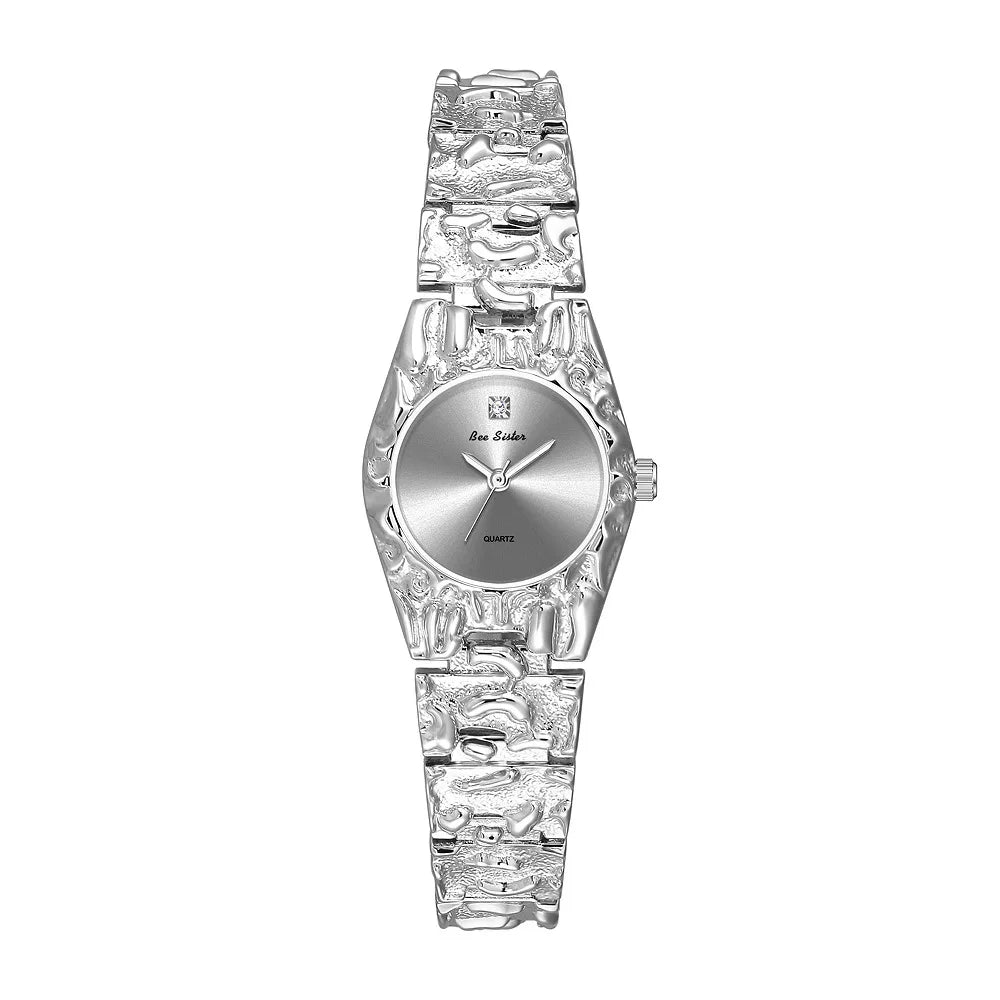 Montres carrées Vintage pour femmes, Bracelet doré, Quartz, coq à main, luxe de styliste, petite montre en or, cadeaux