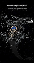 2026 New Smartwatch Women AMOLED HD Screen Always On Display Bluetooth Call IP68 Waterproof GPS Smart Men Watch For Android ios