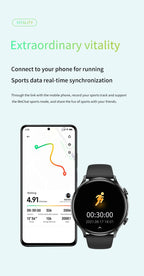 2026 New Smartwatch Women AMOLED HD Screen Always On Display Bluetooth Call IP68 Waterproof GPS Smart Men Watch For Android ios