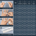 Bagues en or pour femmes non ternissent, bagues de pouce en zircone cubique plaquées or 14 carats, ensemble de bagues pour femmes, bijoux