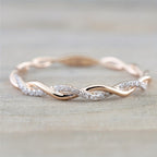 Small, simple and exquisite Women's ring Fashionable finger ring Suitable for daily wear of Women's jewelry
