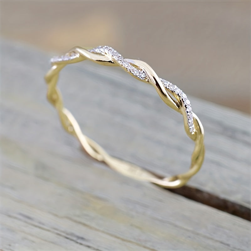 Small, simple and exquisite Women's ring Fashionable finger ring Suitable for daily wear of Women's jewelry